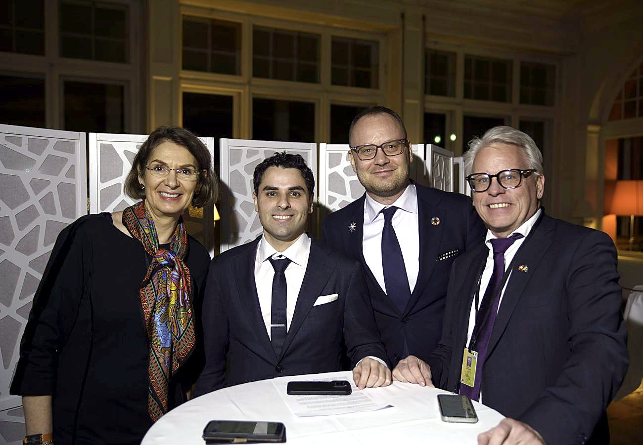 Speakers and guests at the Global CleanTech Investor Gala
