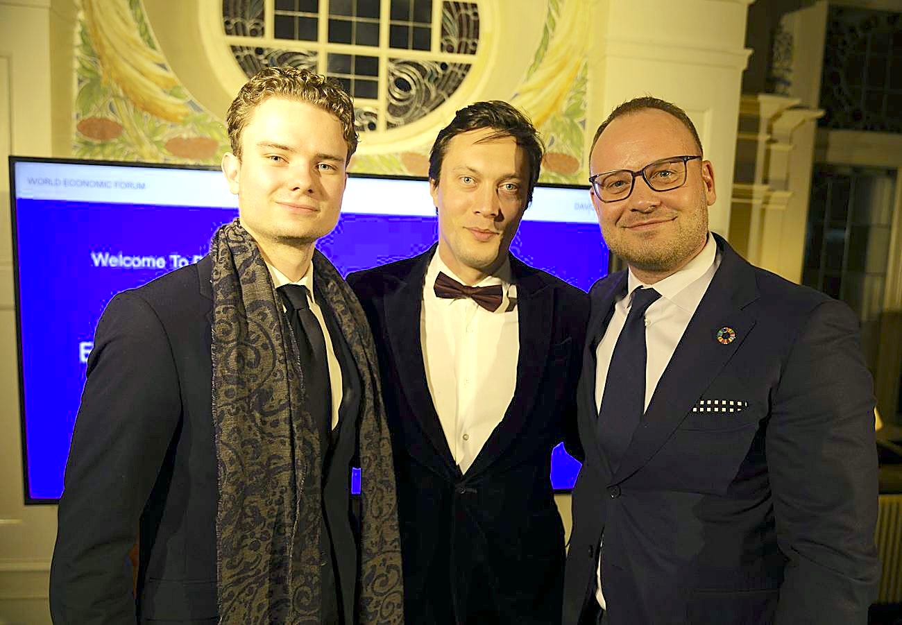 Guests at Palace Schatzalp during the WEF Annual Meeting week