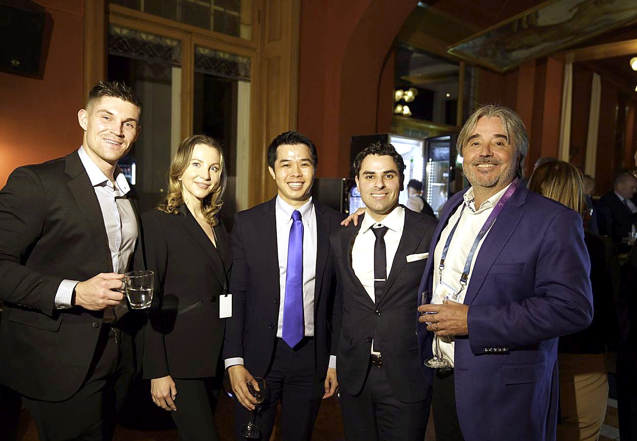 After-hours networking at Palace Schatzalp